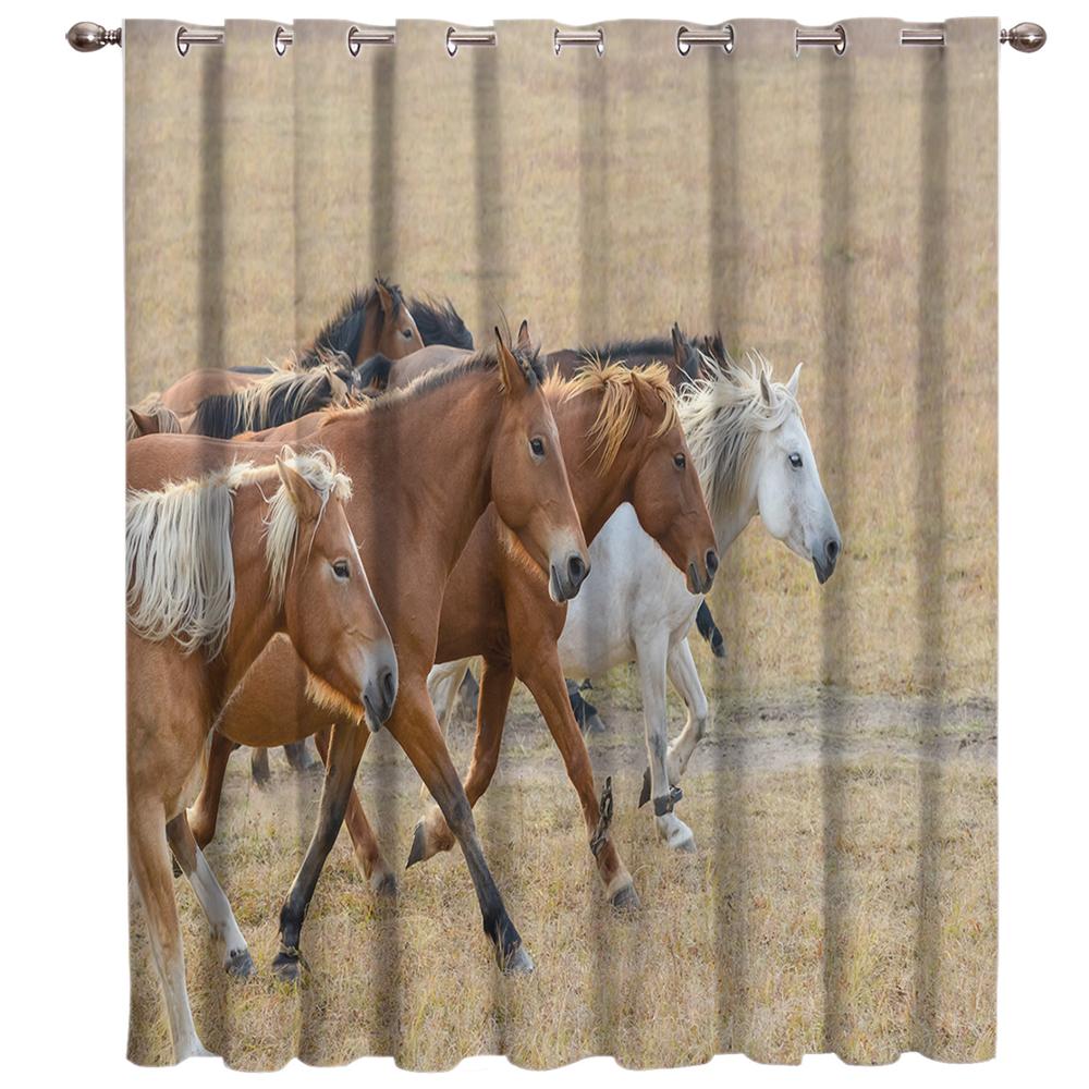 Силуэт лошади на тему фермерской жизни — фото 12