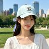 Dog Embroidered Cotton Baseball Cap With Sun Protection For Casual Summer Wear