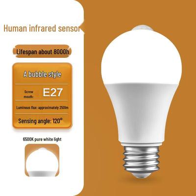UOSU E27 Infrared Motion Sensor LED Bulb