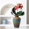 Retro Chinese Ceramic Flower Vase for Home & Hotel Decor