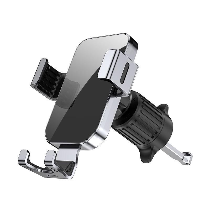 [Legering] Metall Biltelefonholder High-End Stall Car Vent Dedikert Universal Universal Navigation Holder Ny (Krok stabil stil)