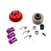 1 Set Clutch Bell Gear Flywheel DIY Assembly Parts for HSP HPI GM ZD