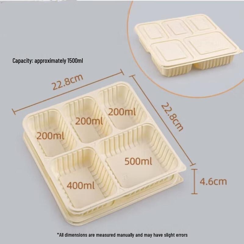 Corn Starch Disposable Meal Box