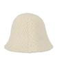 BEENTRILL Fleece Knit Bucket Hat (Ivory)