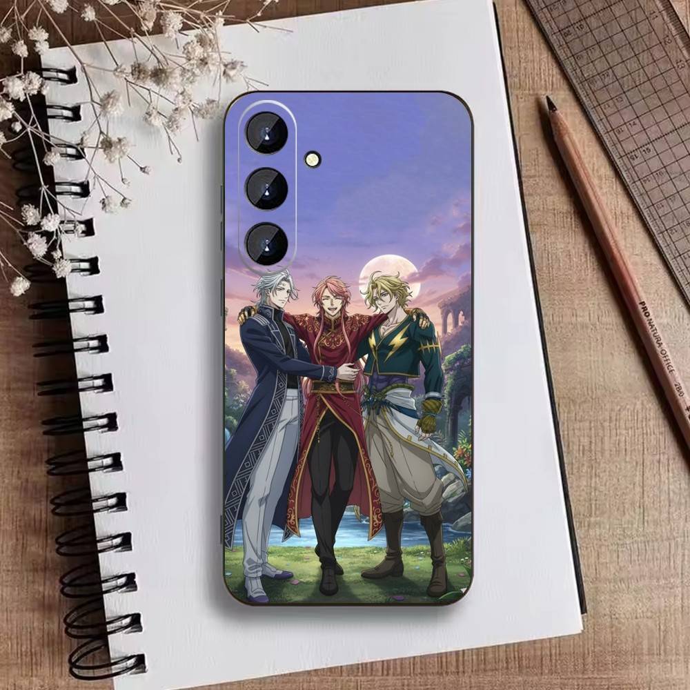 D-Record of Ragnarok Anime Phone Case For Samsung Galaxy A73,A21s,A22,A31,A52,A53,A71,A41Soft Black Shell