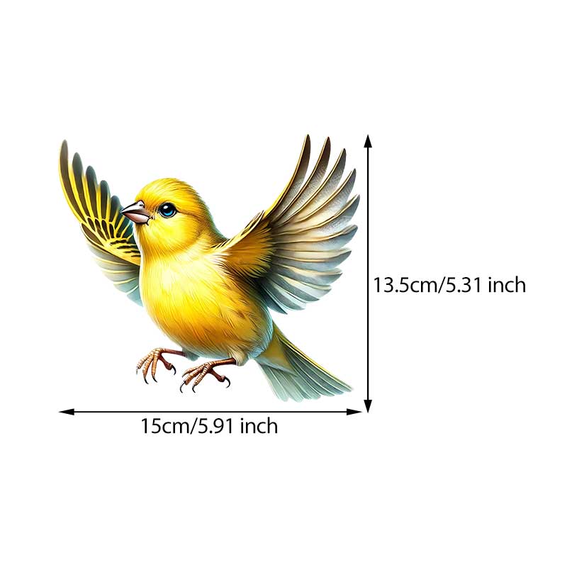 Canary Car Sticker Vinyl Decal Waterproof Rear Window Motorcycle Camper Bumper Truck Laptop Decoration Y05