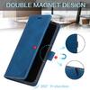 Applicable to iPhone15 mobile phone leather case S24 solid color matte anti-theft brush card holder wallet protective case