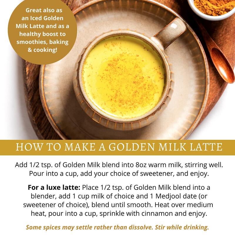 Ayurvedische Gouden Melk Blend, Kurkuma Thee Latte, Cafeïnevrij, 5 oz (140 g)