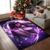 Naruto Rug Ideal for Reading Room, Multi-purpose Office Chair Sofa Carpet, Anti-slip Printed Home Area Rug