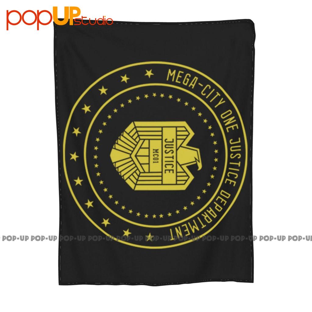 Mega City One Justice Dept Logo Ii - Judge Comic Dredd Department Eagle Ultra-Soft Blanket Quilt Winter Sofa Cover Bed Covers
