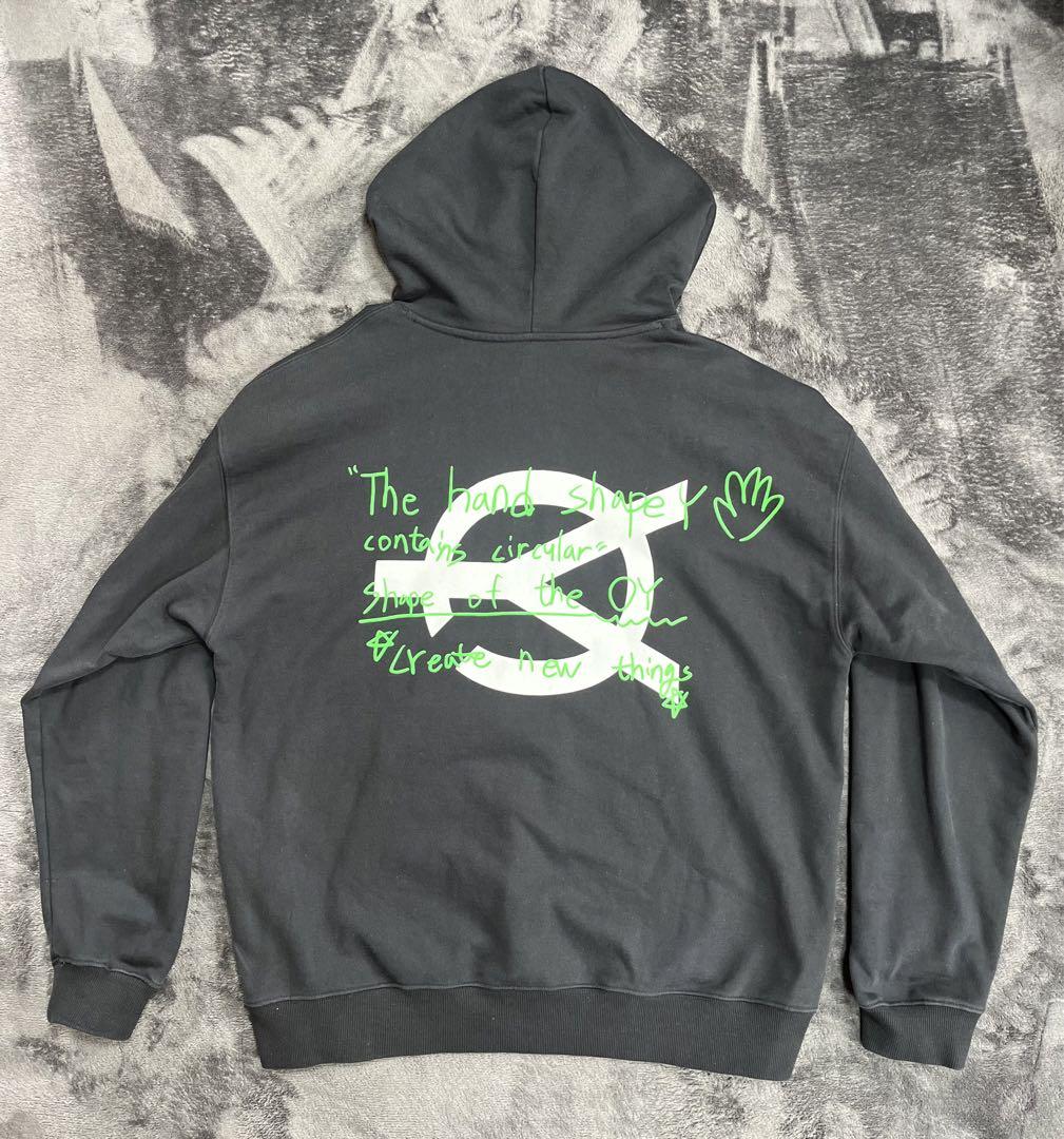 

[Б/У] Толстовка-пуловер OY с большим логотипом