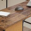 Vintage Wood Desk 141 x 141 x 75 cm Engineered Wood