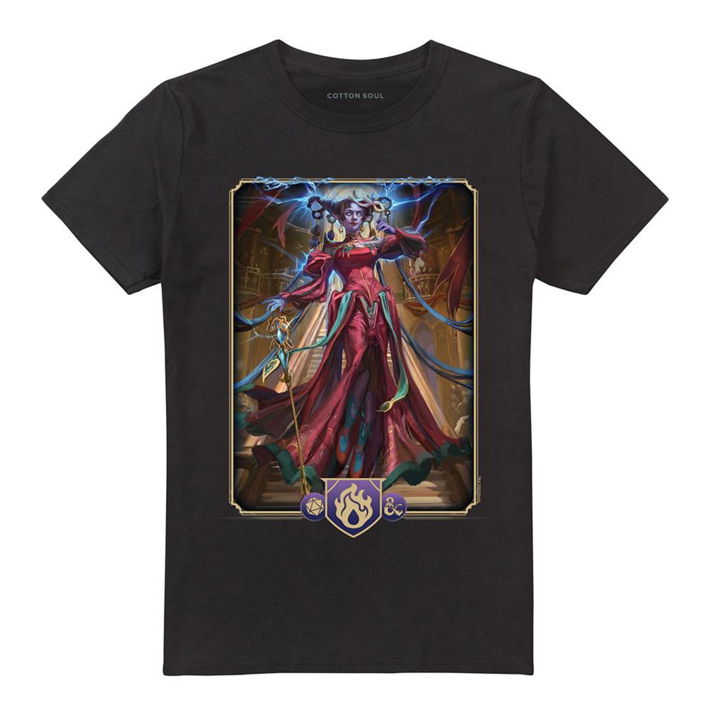 Dungeons & Dragons Unisex Adult Sorcerer Key Art T-Shirt
