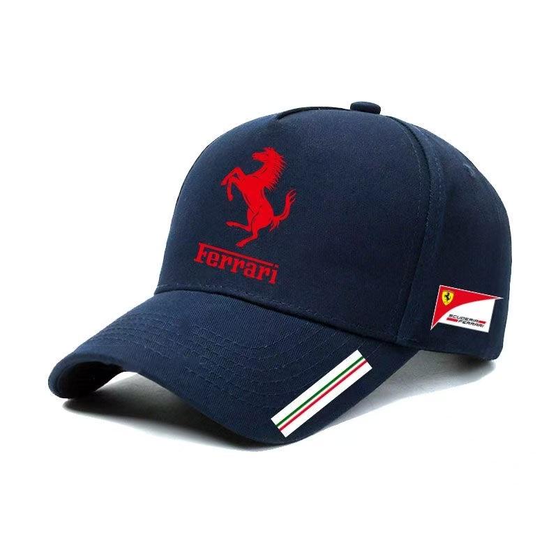 F1 Rennteam Baseballkappe Auto Logo Lässige Kappen Verstellbar Outdoor Radsport Sportmützen Für Ferrari 308 GT4 328 GTB/GTS F355 360