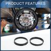 INFINAUTO Radnaben Zentrierring 68,1 mm Innendurchmesser 73,1 mm Außendurchmesser