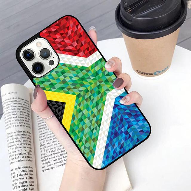 South Africa Flag Phone Case For iPhone 17 Air 14 15 16 16e 13 12 Max Cover For Apple iPhone 17 Air 11 Pro Max Plus Coque