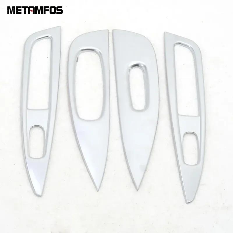For Nissan Qashqai 2014-2018   Matte Ide Door Armrest Window Lift Switch Cover Trim Interior Accessories Car Styling