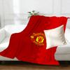 Manchester United F.C. Decke mit Aufdruck - Weich & Bequem, für Schlafzimmer, Reise, Sofa, Heimdekoration - Geburtstags-Weihnachtsgeschenk für Freunde