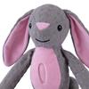 Dog Chew Toy Squeaky Dog Toy Cute Pet Shape Puppy Toy Built-in Sound Pet Toy Interactive Chew Toy Waffle Plush for Dogs Oral Cleaning
