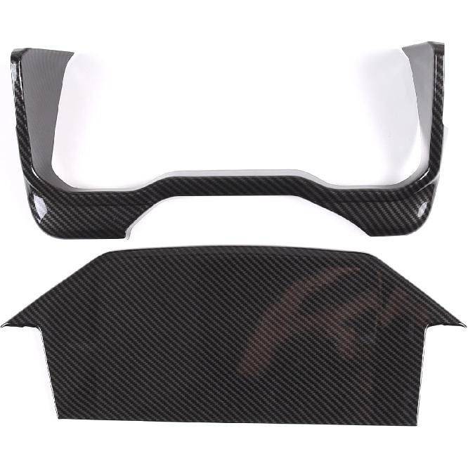 Dashboard Meter Panel Frame Trim for Toyot@ Tundra 2022-2025 /Sequoia 2023-2025 Accessories, ABS Car Center Console Dashboard Protective Cover