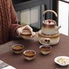 Deou Starlight Wood-Fired Ceramic Tea Set with Stove