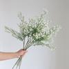 6Pcs Artificial Baby's Breath Gypsophila White Flowers Fake Floral Stems for Wedding Centerpieces Decoration Bouquet Home Decor