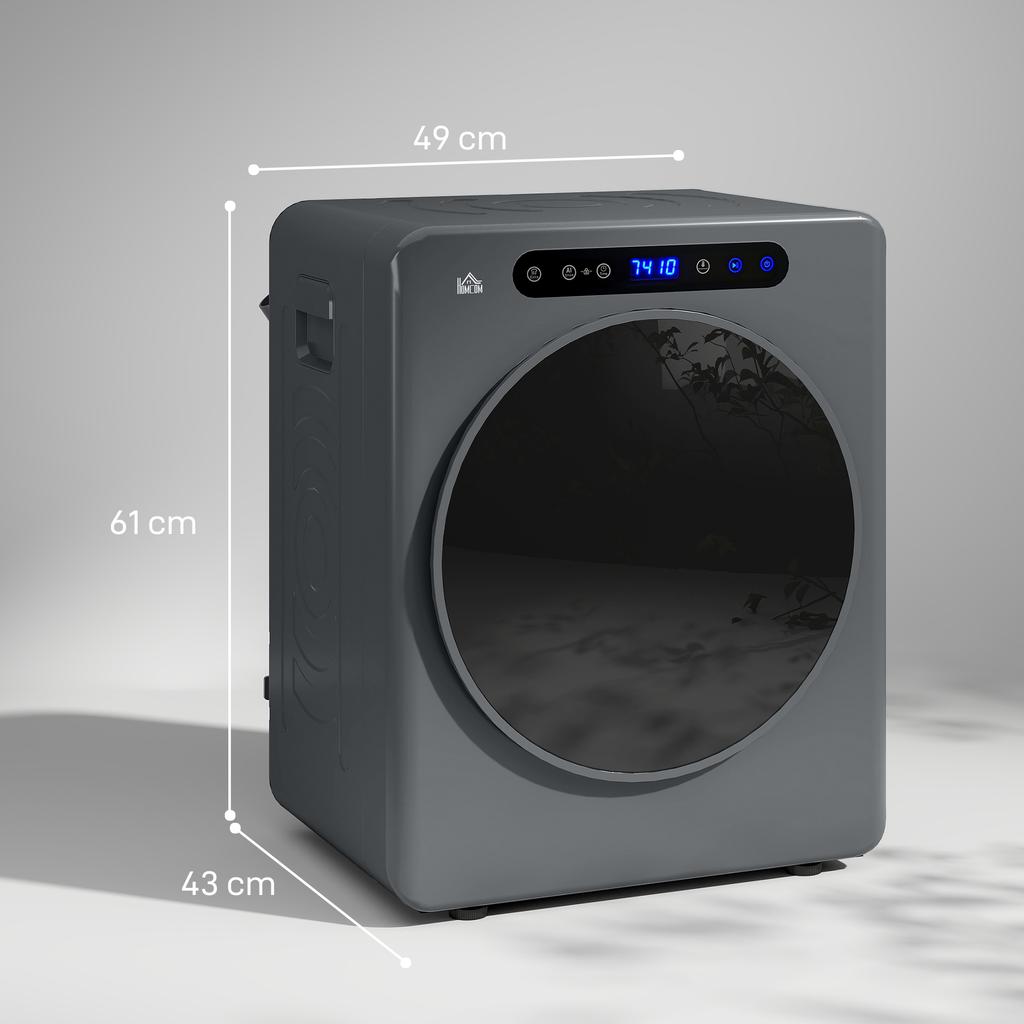 5 Kg Compact 40-60 Degrees C Tumble Dryer - Grey
