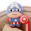 Bandai 12Cm Q Version Avengers Doll Avengers League League Captain America Spider-Man Plush Toy Boys Birthday Gift