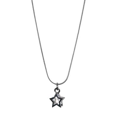 Star Shaped Pendant Necklace Women Jewelry Gift Fashion Silver Color Pendants Collarbone Chain Choker Necklaces