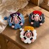 Natural Felt Zipper Pouches – Fresh Colours Happy Sheep, Set of 3