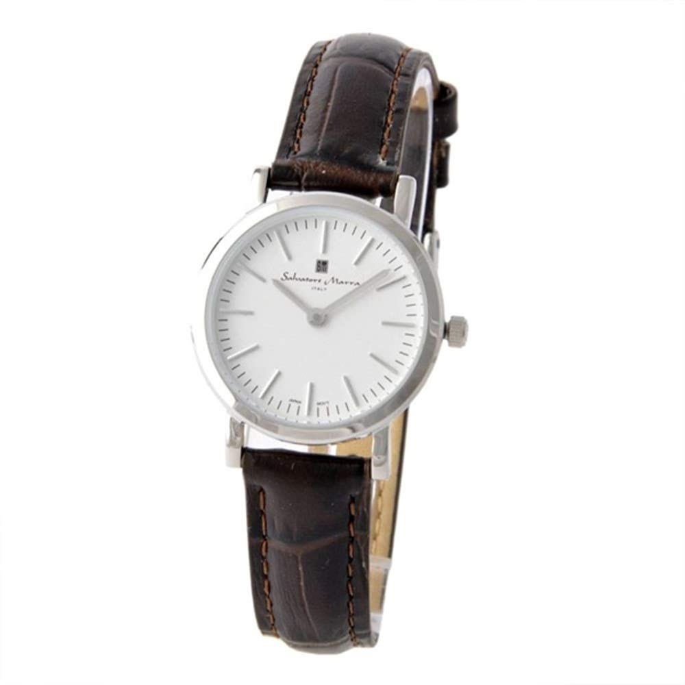 

Salvatore Marra Watch Silver Belt Set Watch Imported [Salvatore Mara] Women s SM17151-SSWH/1 [Regular Product]