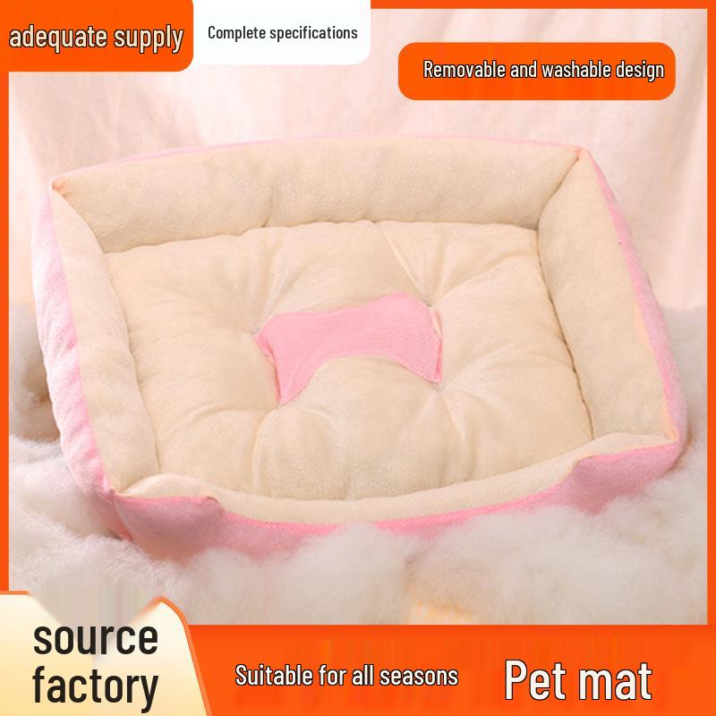 Cozy Winter Pet Bed - Soft Kennel Nest for Dogs & Cats in All Sizes