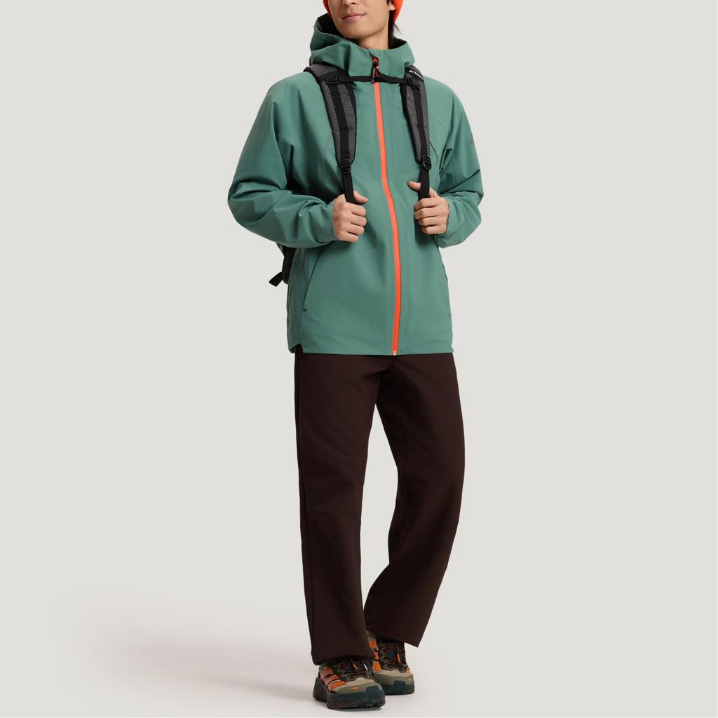 Adidas Terrex Xploric 2 Layer Jacket Outdoor Waterproof Breathable Woven Long Sleeve Jacket Men Jackets KD6882