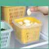 Onion Household Food Storage Container Ginger Garlic Drain Boxes With Lid Fruit Refrigerator Organizer Foodgrade Kitchen Box