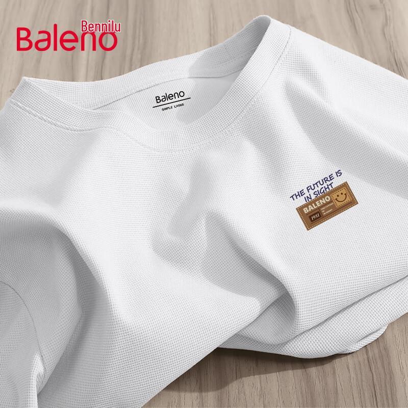 Baleno Men's Waffle Knit Short Sleeve T-Shirt
