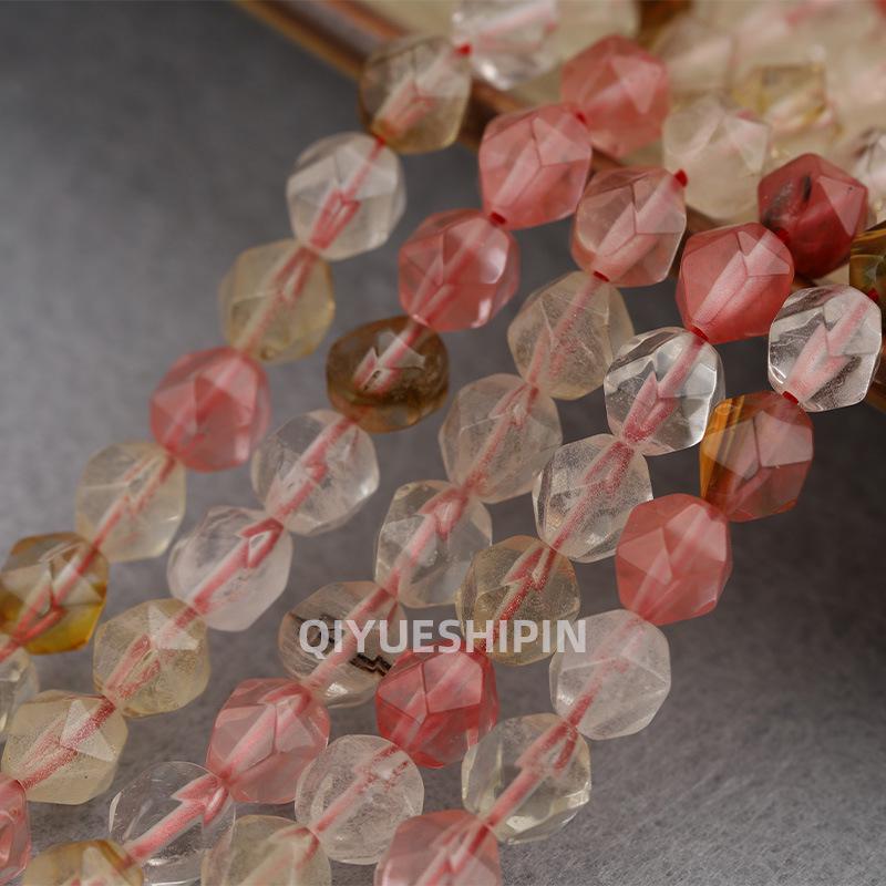 

Бусины из натурального камня оливы и агата с алмазной огранкой для изготовления ювелирных изделий 10mm≈34 beads