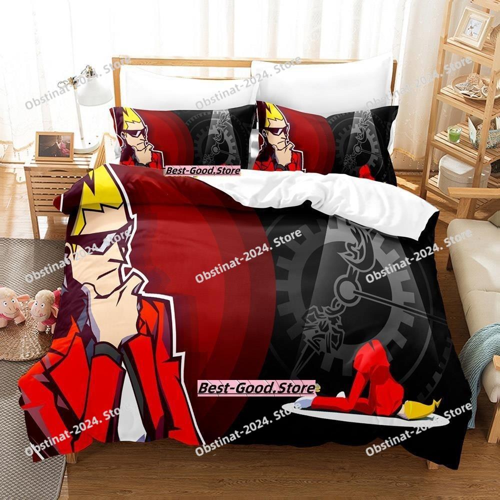 Game Ghost Trick Bedding Set Printed Bed Set Duvet Cover Sheet Pillowcase Bed Soft Quilt Cover Full Queen King Size