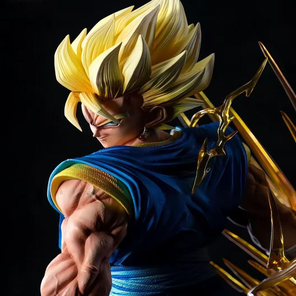 New 36cm Anime Dragon Ball Super Saiyan Vegito GK Statue Doll Peripheral Model Collection Toy Decoration Birthday Gift