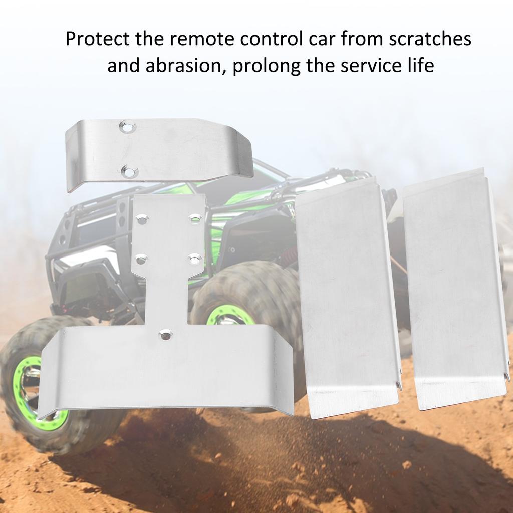 Chassis Armor Protection Servo Protector for Traxxass SUMMIT EREVO/SLASH VXL 1/16 RC Car