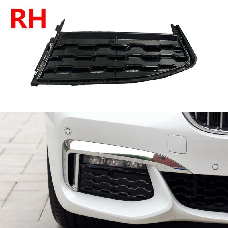 

Для BMW 7 серии G11 G12 2015 2016 2017 2018 Передний бампер Боковая решетка Противотуманная фара Крышка 51118092157 51118092158 Right