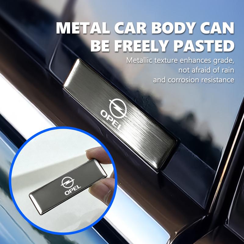 Für Opel Auto Kofferraum Karosserie Aufkleber Aluminiumlegierung Emblem Auto Aufkleber Astra G H J K F Corsa D Zafira B Insignia Mokka Regal