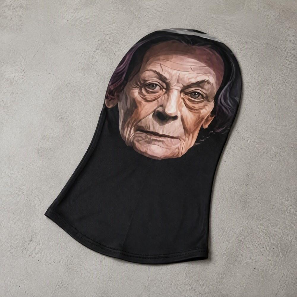 Breathable Funny Horror Grandma Mask Ultra-Soft Mesh Mask Party Masquerade Mask Masquerade Balls