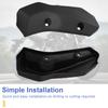 #222J Motorcycle Accessories Side Radiator Cover Guard Front Fairing for YAMAHA MT-07 MT07 FZ07 2012-2017 (Black)