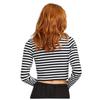 JJXX Womens/Ladies Feline Stripes Crop T-Shirt