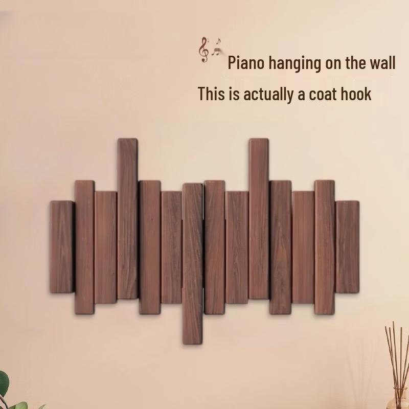YIXI Wall-Mounted Adhesive Coat Rack