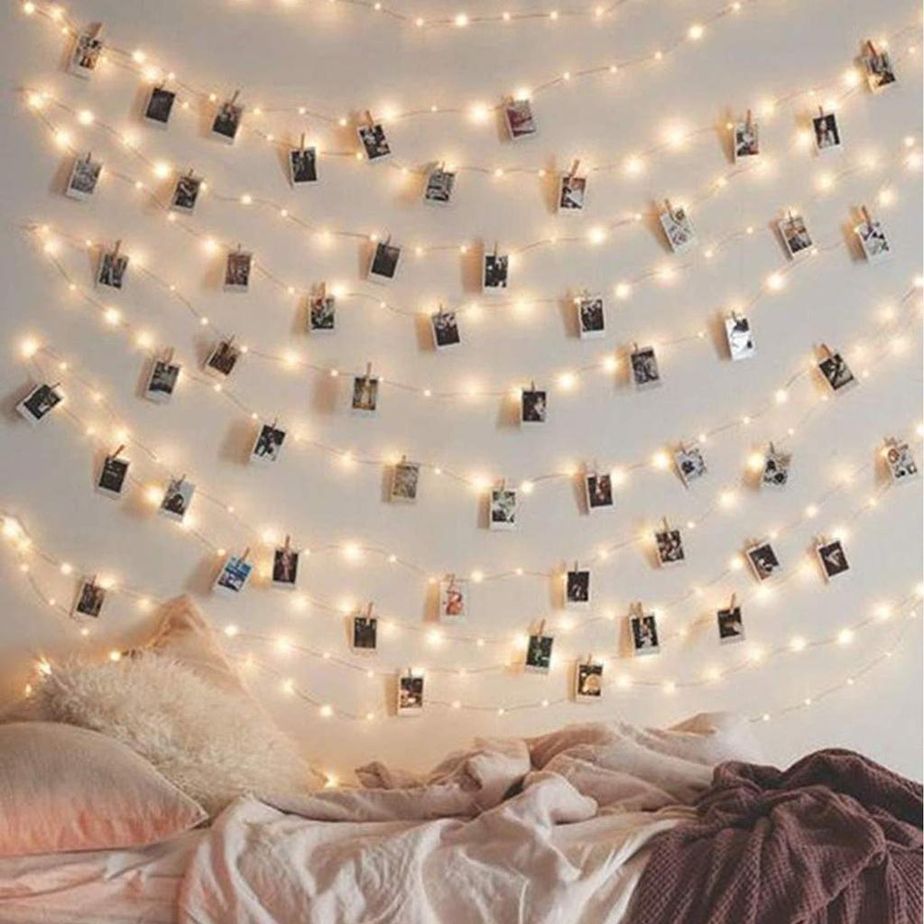 Transparent Clip String Lights for Dorms, Bedrooms, Weddings, Parties, Camping, and Holidays