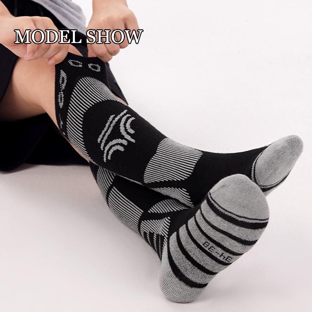 Kinder Merinowolle Skisocken Mädchen Jungen Thermische Winter Warme Dicke Atmungsaktive Socken zum Skifahren Snowboarden