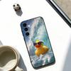 Duckling   Phone Case For Samsung Galaxy A73,A72,A71,A70,A53,A52,A51,Others Soft Black Cover