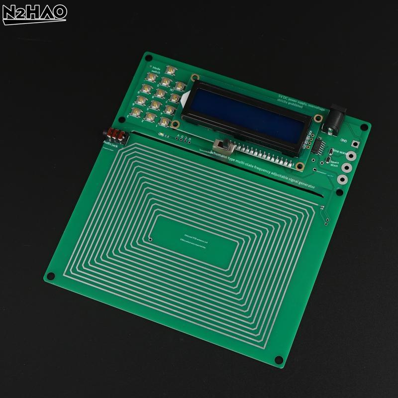 Plastic Adjustable 0.001HZ-200KHz 7.83HZ Schumann Resonance Ultra-low Frequency Pulse Wave Generator Audio Resonator