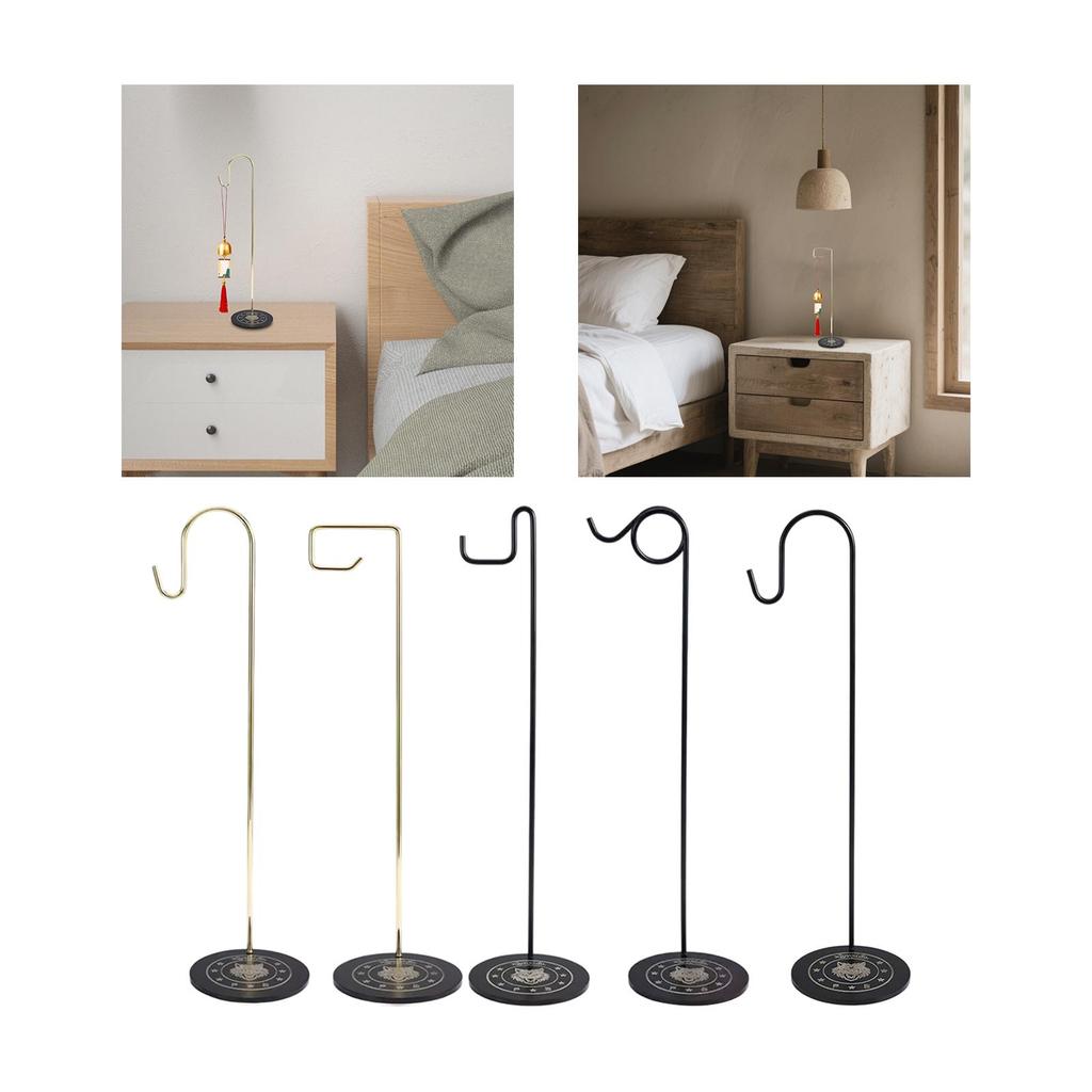 Desktop Wind Chime Holder Chime Stand Hanging Stand Drawing Brush Holder for Tea